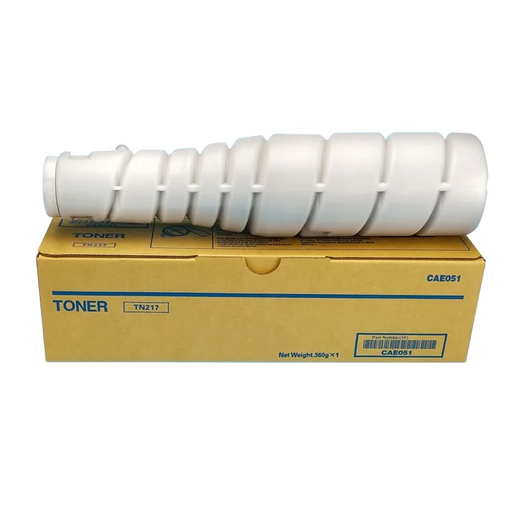 TN217 TN-217 для Konica Minolta Bizhub-c223/283/363/423 7828 использованный копировальный картридж с тонером полностью совместимый Cartouche Hp 410 a Noir