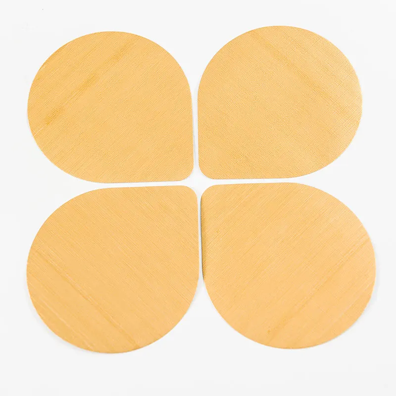 Custom disposable printing die cut cross embossed aluminum foil yogurt PP PS PET plastic cups sealing film lid