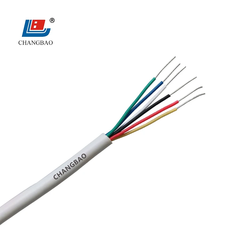 
CHANGBAO 12AWG / 16AWG / 18AWG / 22AWG Stranded Unshielded 2 / 4 / 6 / 8 / 12 / 20 Cores Security Alarm Cable 