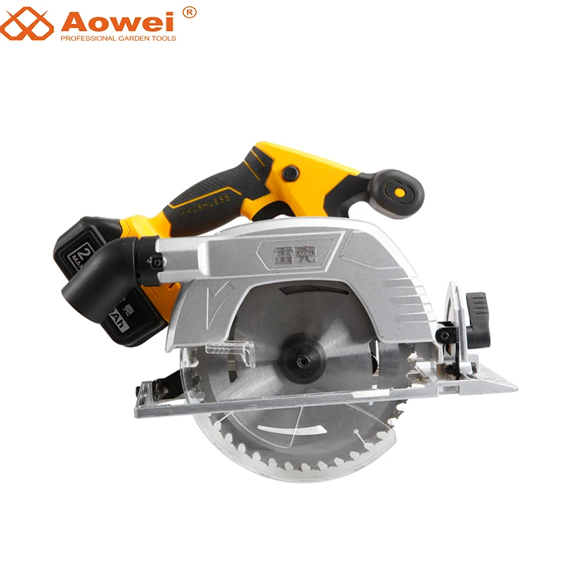 Manufacturer 20V Lithium Cordless Circular Saw Handheld Electric Brushless With Battery Pack and Charger