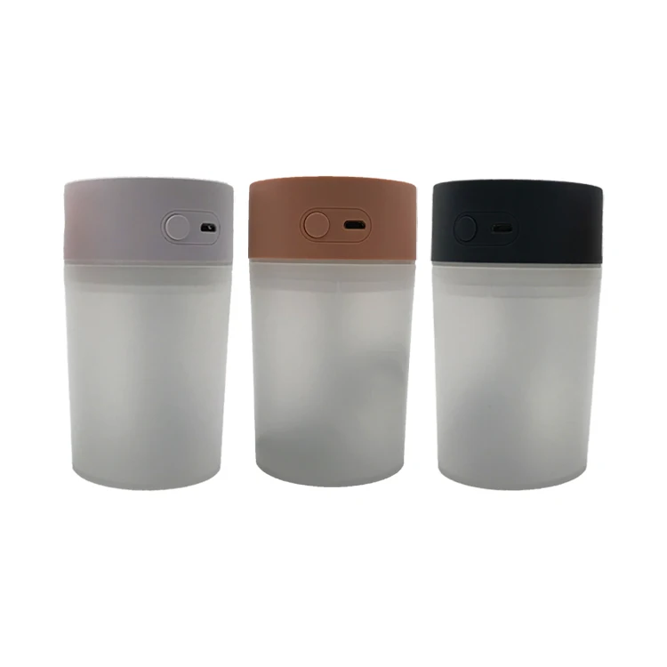 Fast shipping Mini Car Air Humidifier Sprayer Mini Plastic Bottle USB Aromatherapy Diffuser with Cotton Stick
