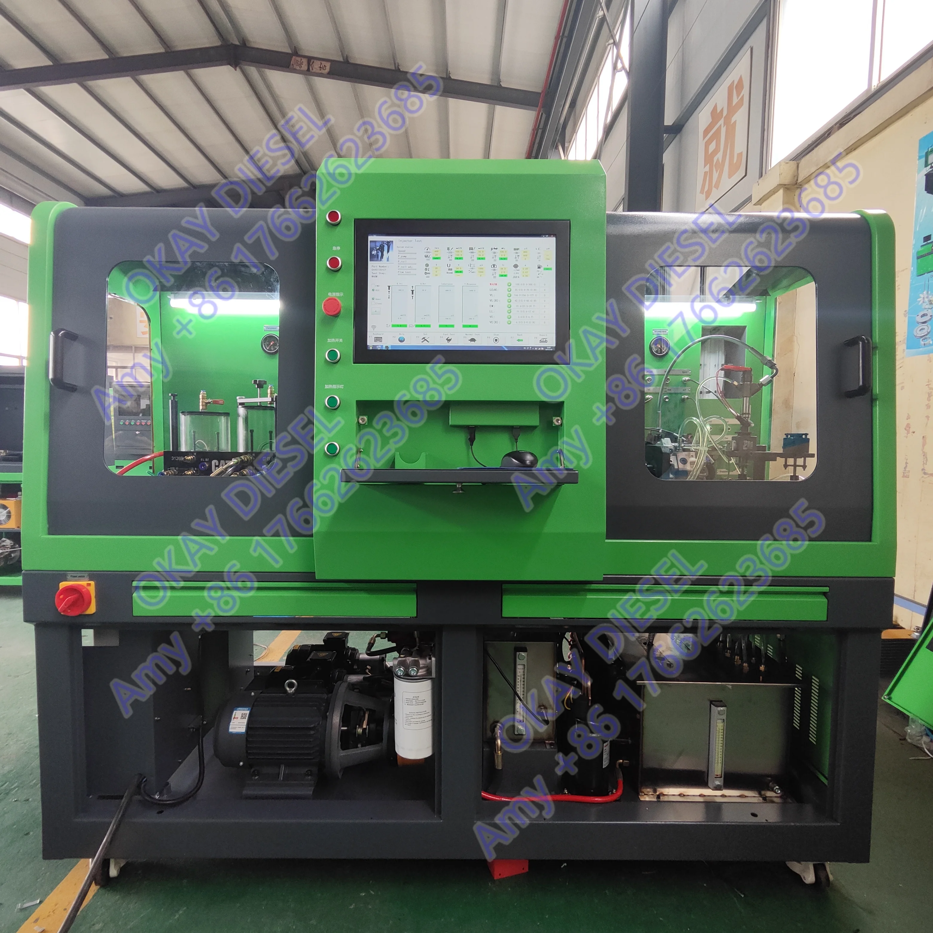 CAT9900 3126B C7C9 3408 3412 CAT320D HEUI common rail дизельный топливный инжектор насос испытательный стенд