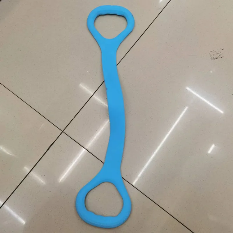 Yoga  Fitness pulling TPE power colourful soft elastic band