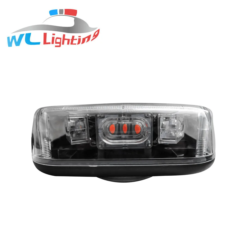 GDWLLIGHTING ECE R10 WL52010 36 LED 24V 12V Car Roof Flashing Warning light bar with strong magnetic