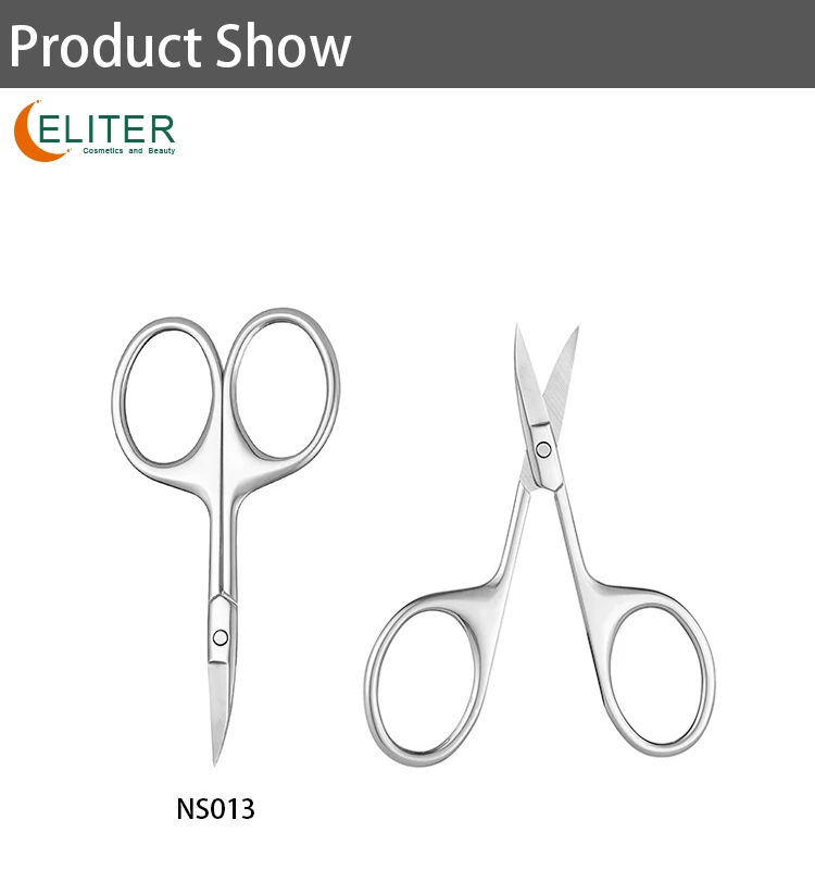 Eliter Hot Sell In Stock Stainless Steel Medical Nail Scissors Nail Scissors Russian Scissors Russian Cuticle