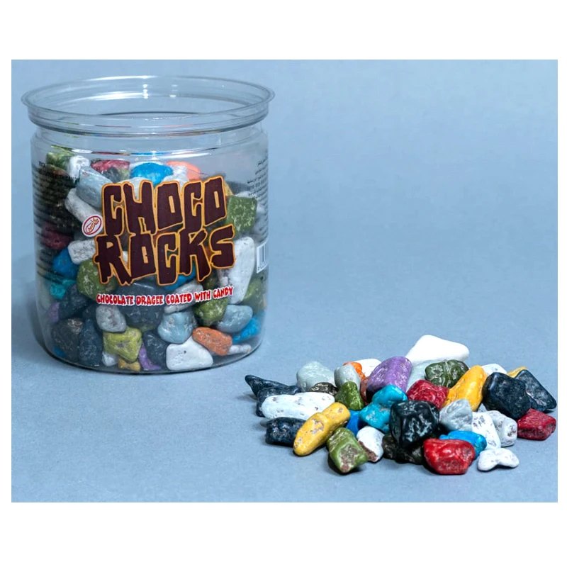 
Wholesale Rainbow Candy Shell Chocolate Confetti Candy Cube In Canned 