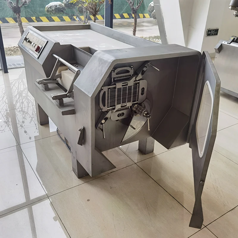 Industrial commercial fresh and frozen meat cut cubes machine meat dicer machine