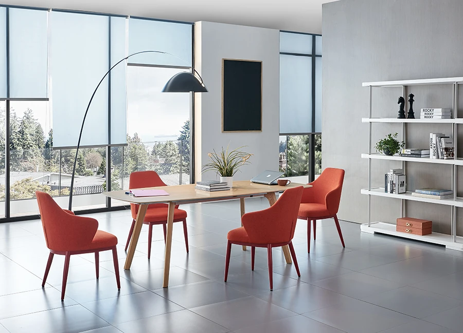 Офисная мебель Ahsipa кожаный стул гостевой приемник конференц-зал офисное