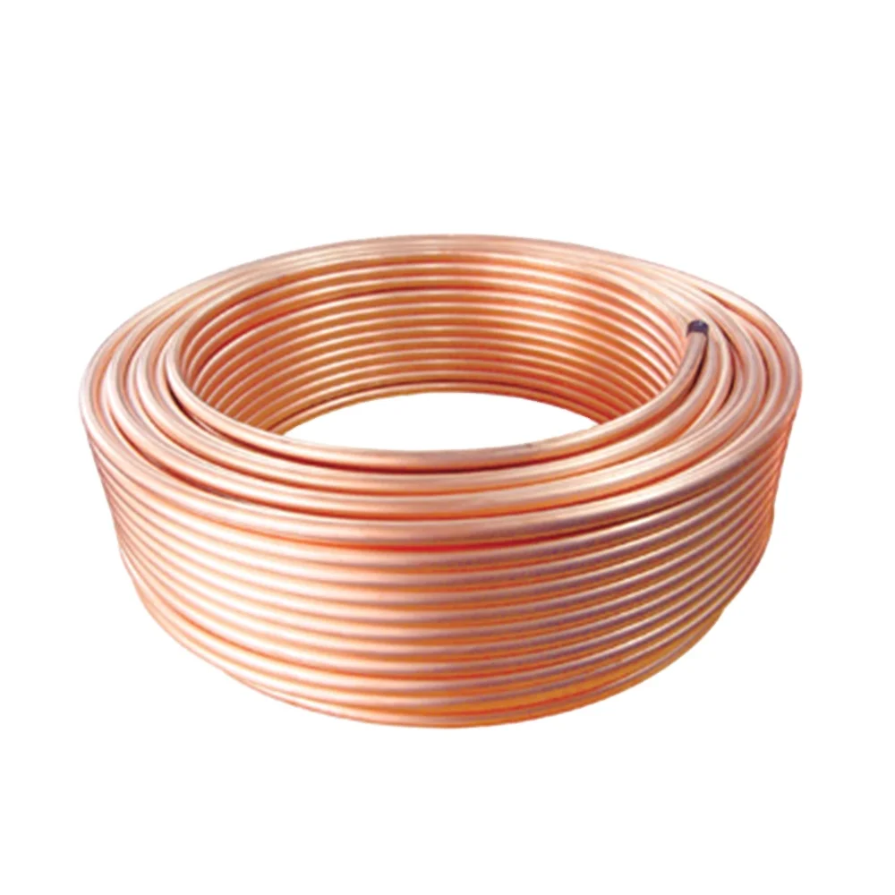 high quality copper coil pipe pancake tube for HVAC air condition refrigeration