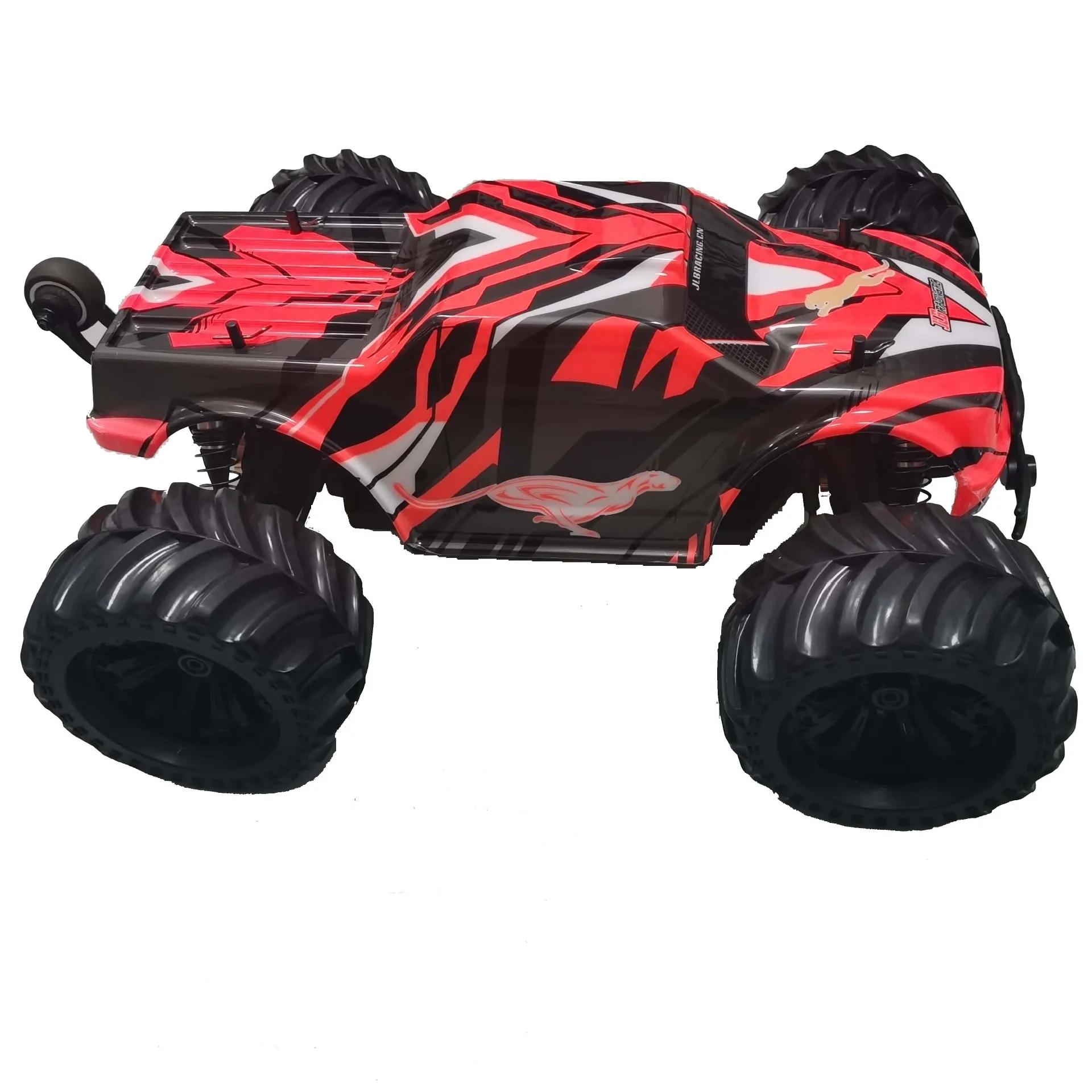 JLB 11101-80A High Speed Car 2.4G Cheetah 4WD 1/10 80km/h RC Brushless Motor Racing Car RTR Off-Road Vehicle