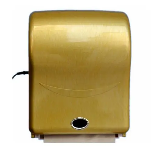 Wall mounted ABS plastic black wholesale electric sensor induction toilet automatic battery paper towels dispenser