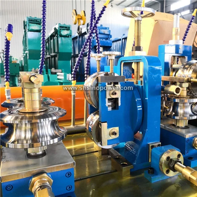 40/40 60/60 80/80 mm High frequency welding machine line to make metal tube black steel pipe MS tube straight seam pipe mill