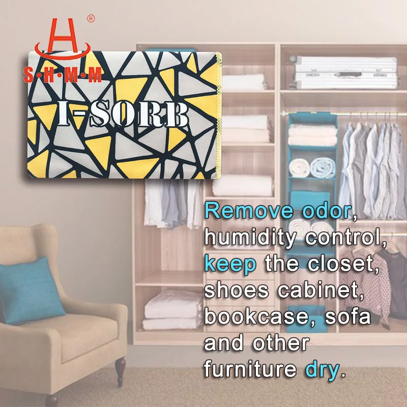 Moisture absorbent dehuimidifier agent chemicals dehumidifying agent damp absorption absorbing msds polymer for household car