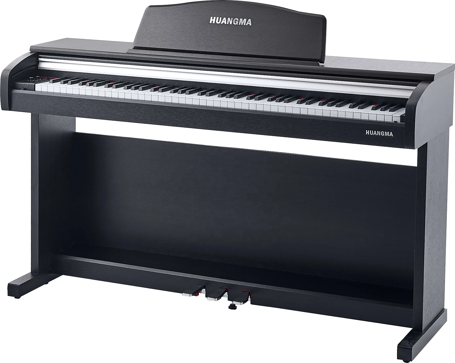HUANGMA Black Painted Digital Upright Piano with MIDI Function and Multi-voices HD-8838PM