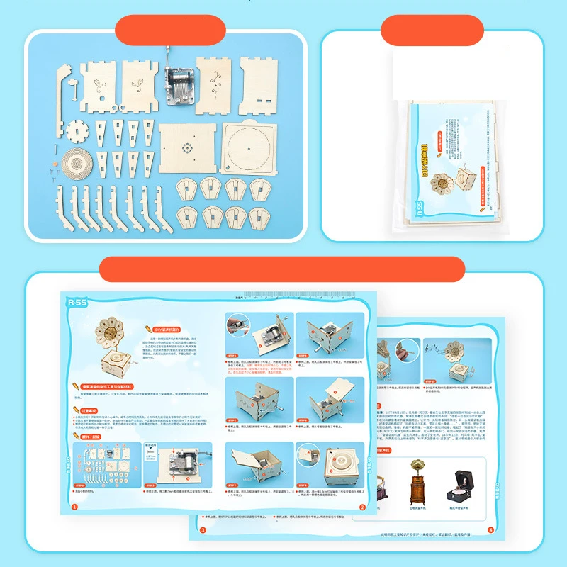 2024 Educational Musical Wooden Toys in Box Unisex 3D Plastic and Metal Music Learning Toys from China Great for Gifts