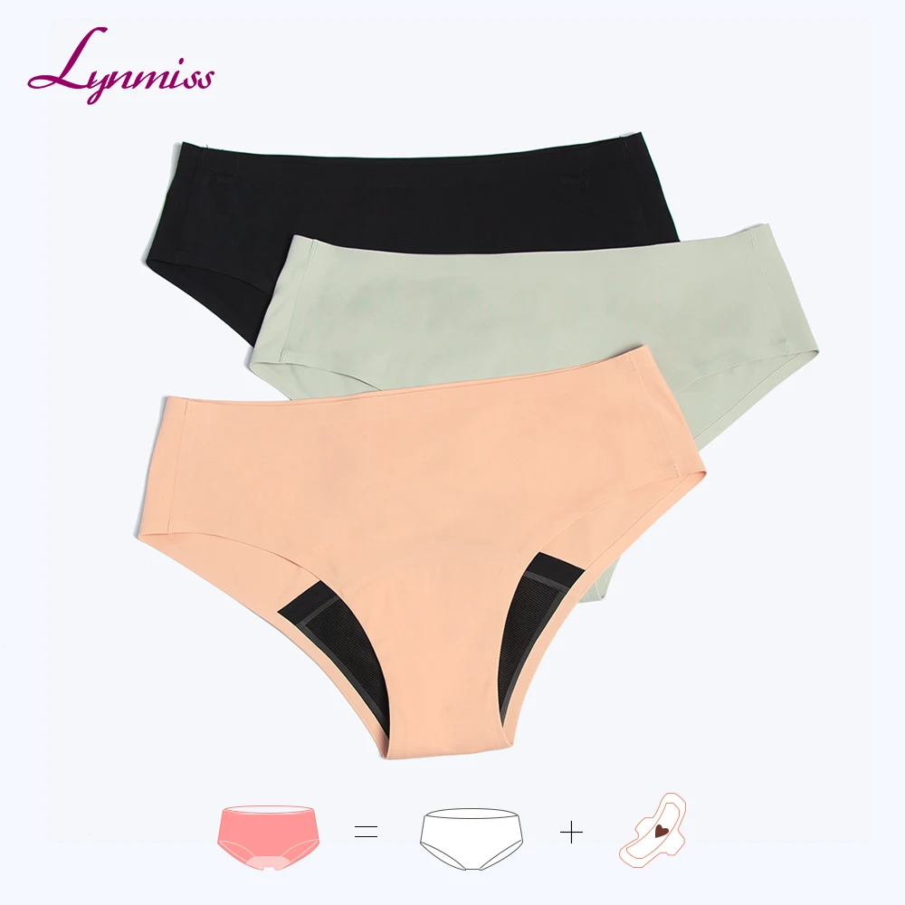 Wholesales menstrual period Panties Washable Sustainable Women 100% Leak Proof Menstrual Panties