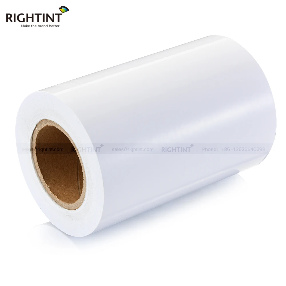 90gsm premium glossy photo paper sticker inkjet sticker paper roll customized photo sticker paper