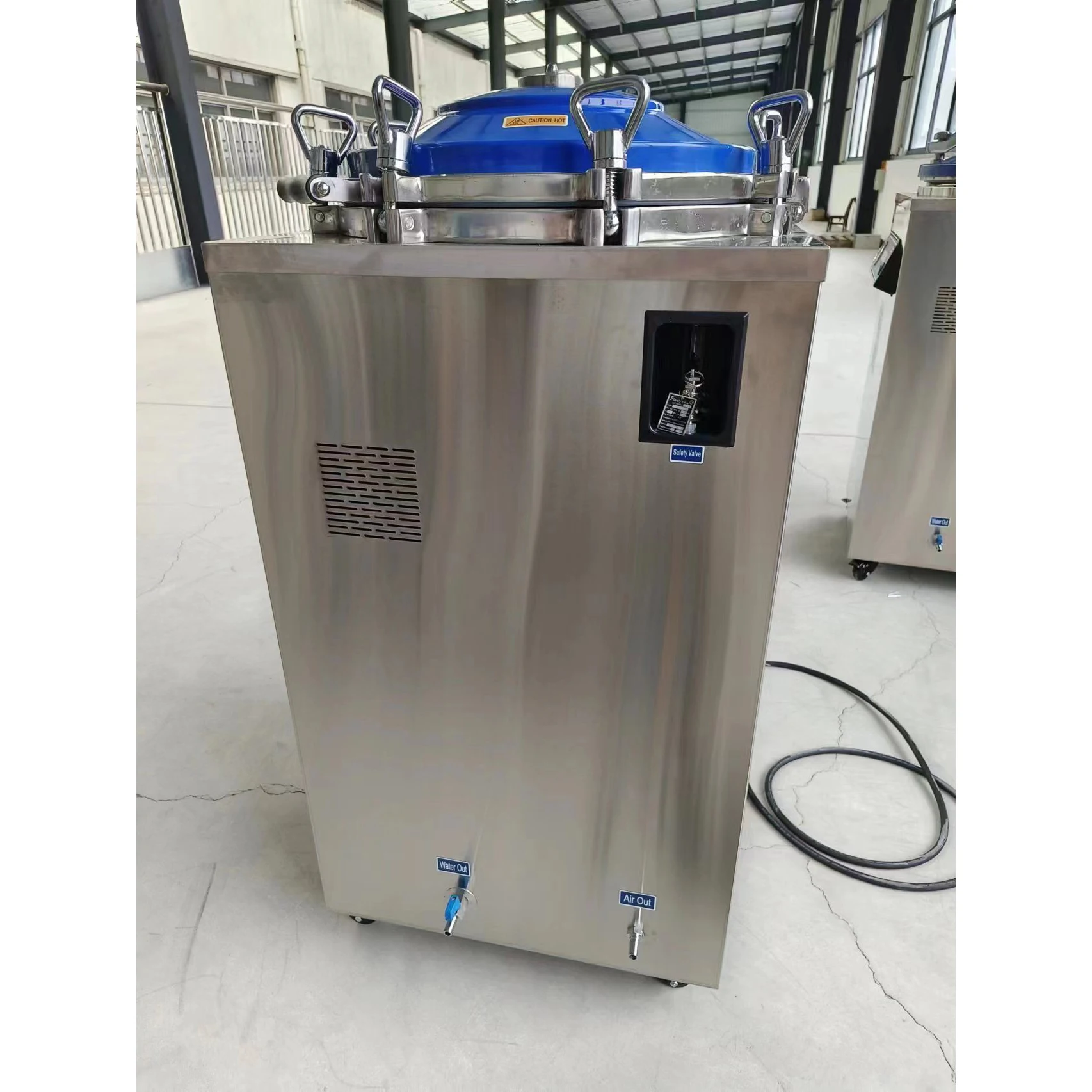 BNLS-Series 35L 50L 75L 100L 120L 150L Vertical Bolt structure high temperature autoclave Pressure Steam Sterilizer