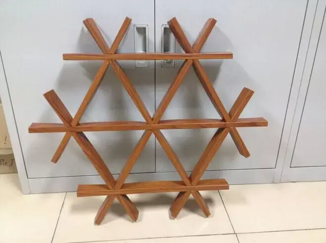 (ISO9001,CE)open cell aluminum grid ceiling