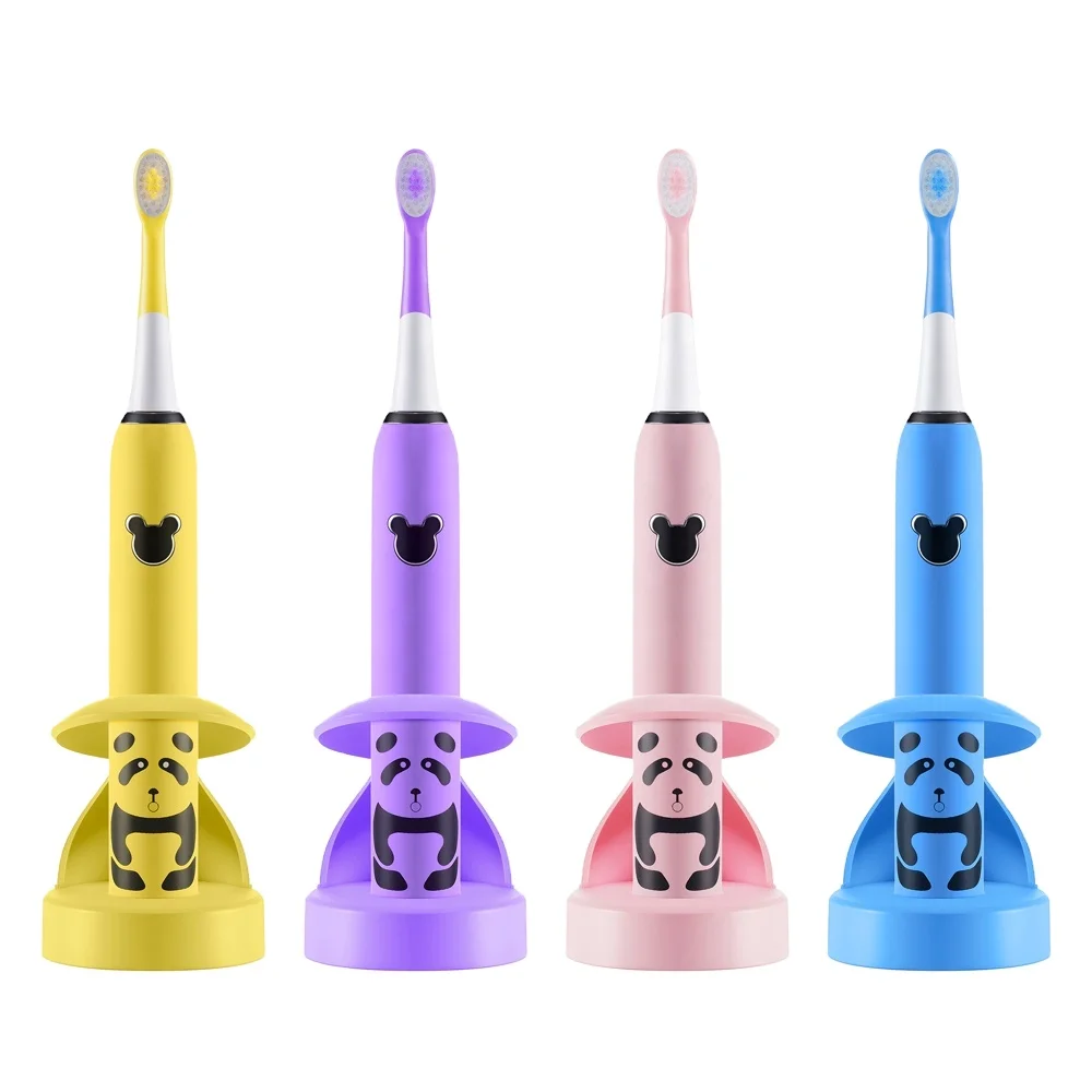 Electric Sonic Toothbrush New Product Wholesale Child Children Kids Soft Gift Waterproof Box Power Battery Packing Dupont