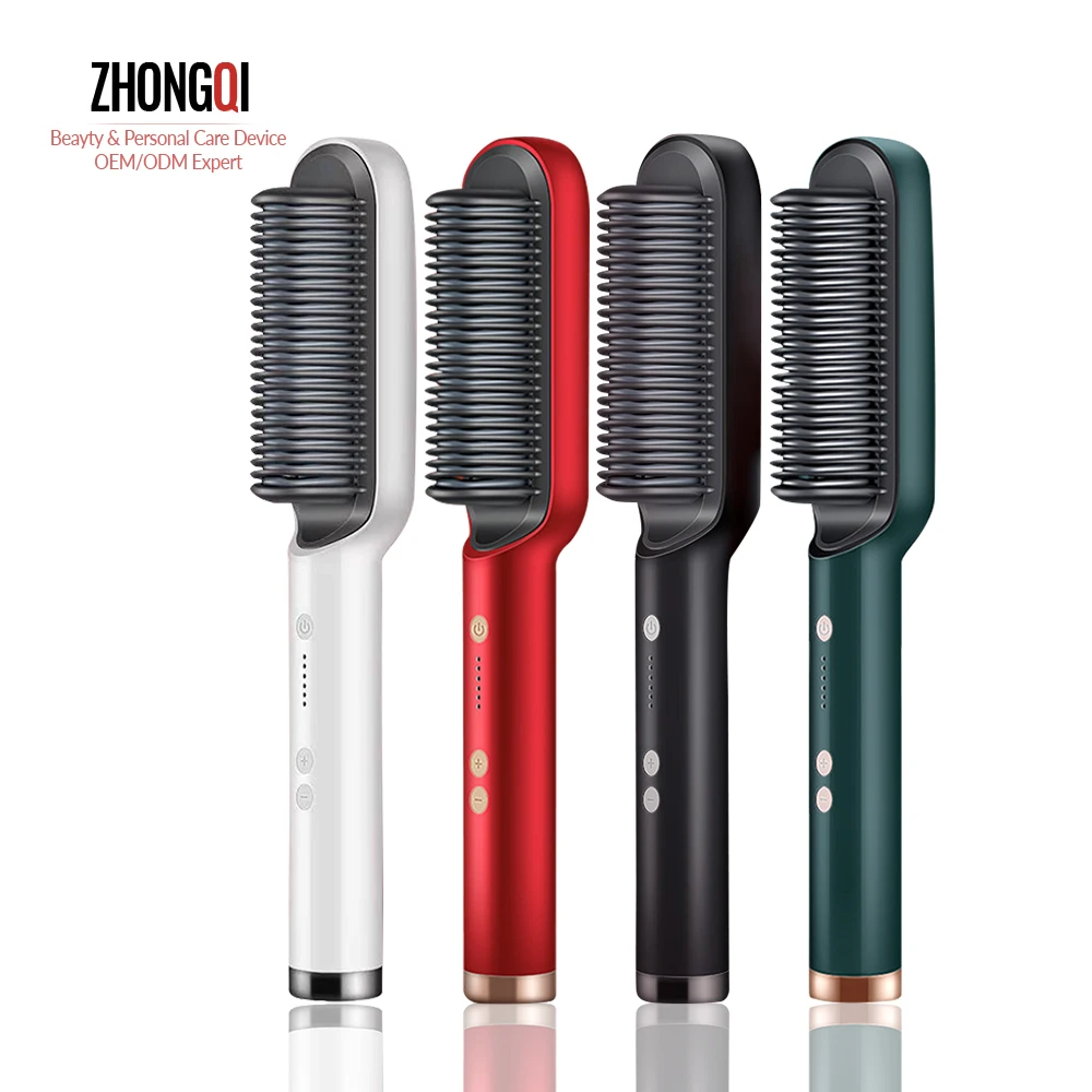 Hair Dryer Brush, Hot Air Brush One Step Hair Dryer 3 In 1 Perfect Hot Air Brush For Women 3 In 1 Hair Straightener And Curling