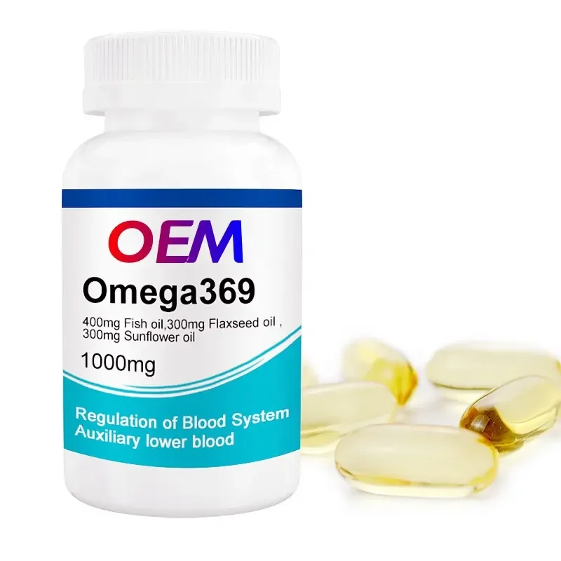 Title: Premium Omega 3-6-9 Softgel - Essential Fatty Acid Supplement for Optimal Health