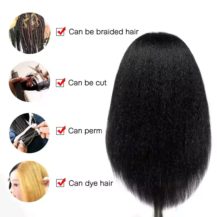 Wholesale Afro Hair mannequin Dummy Doll head Barber Hairdressing Practice Hair Training mannequin head For Hair Salon