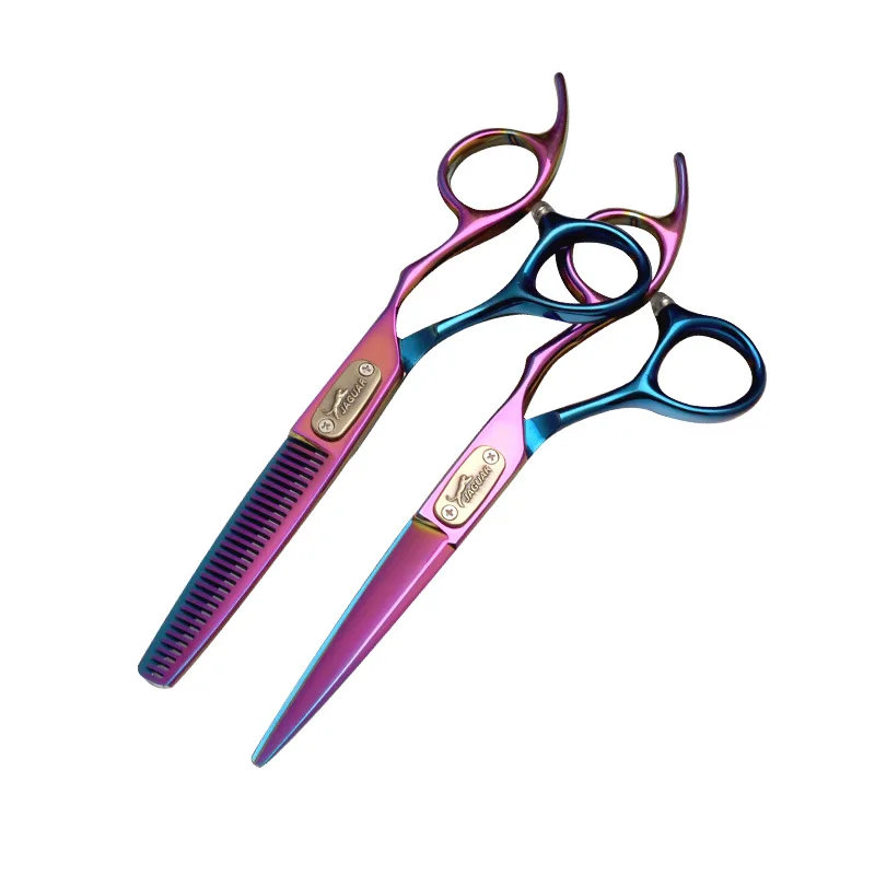 Haircut Scissors Free Custom Logo Sharp Blade Stainless Steel Hair Trimming Scissors For Cutting Hair
