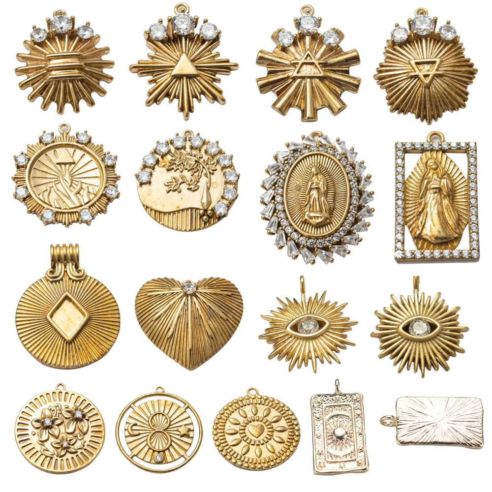 Сделай сам ювелирные изделия фурнитура аксессуары латунная металлическая подвеска религия в виде человеческих глаз