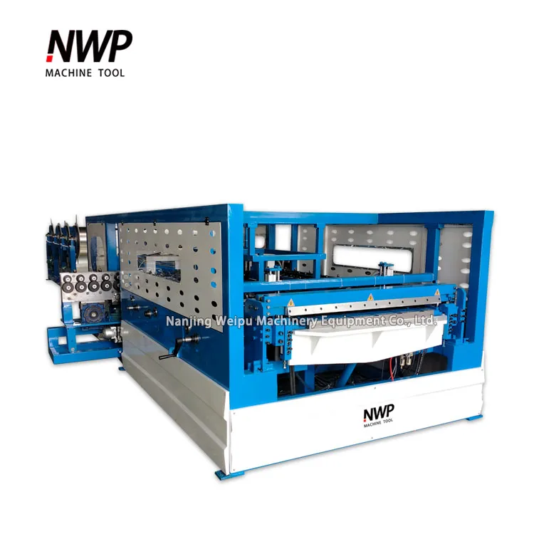 Машина для формовки квадратных труб, линия по производству Прямоугольных Воздуховодов из оцинкованной стали 5