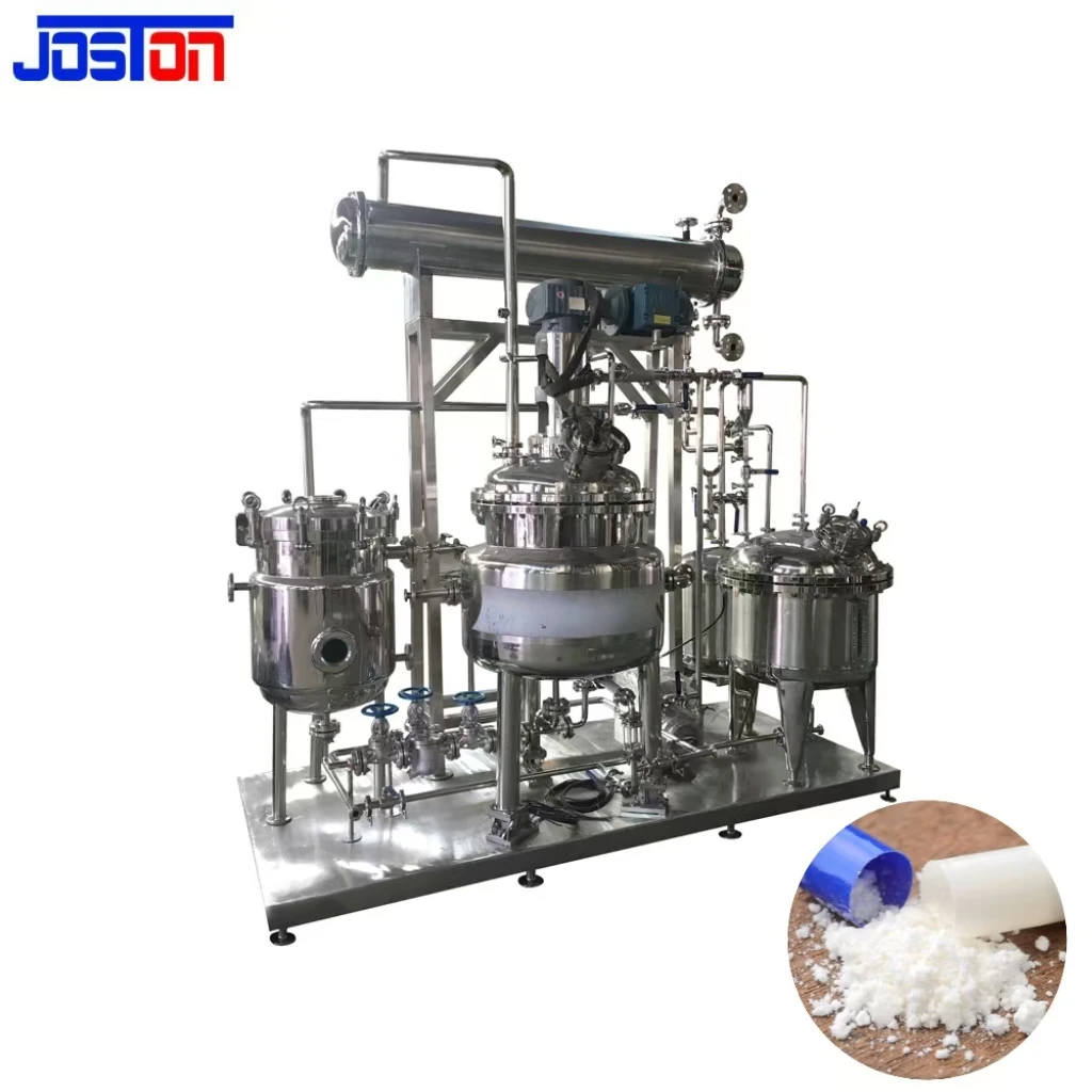 JOSTON SS316L 100L оборудование для кристаллизации, новый реактор для вакуумного разделения кристаллов и фильтрации для химической промышленности