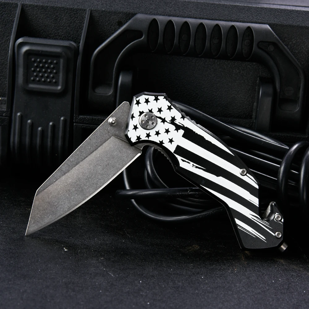 OEM/ODM custom  outdoor tactical folding knives stainless survival pocket knife knifes wholesale hunting camping