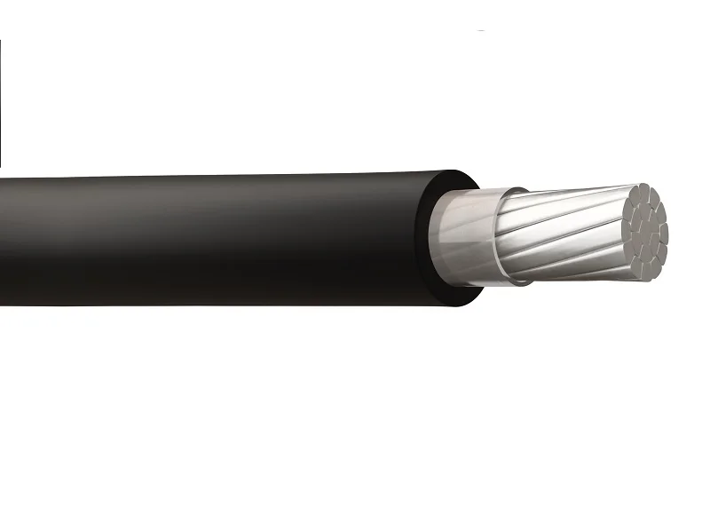 Высокое качество 600 В XHHW-2 XLPE изолированный кабель 6AWG многожильный алюминиевый сплав устойчивый к солнечному свету подземный вход для электропитания