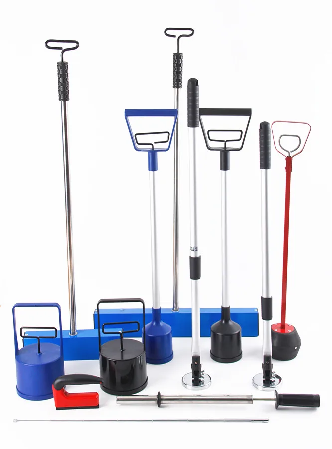 Dailymag hot selling heavy duty handheld magnetic pickup bulk lifter strong magnet to pick up nails with quick release