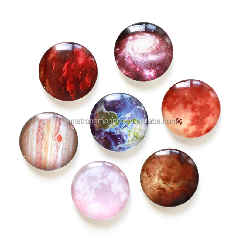 custom high quality landscape photo glass fridge magnet magnetic tourist souvnir gift