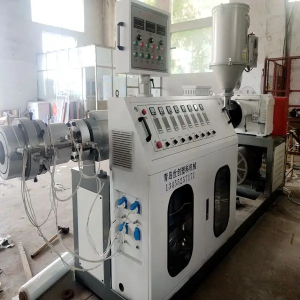 Машина для изготовления гофрированных труб из ПВХ и ПП