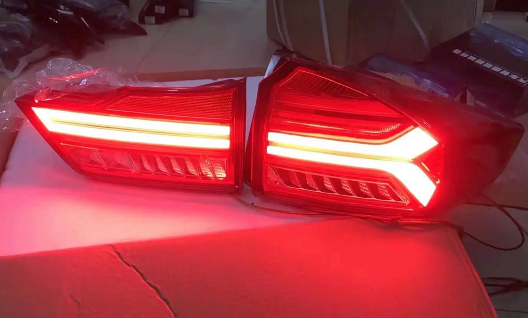 New design rear back light for HONDA city tail lamp back tail light for city 2014up