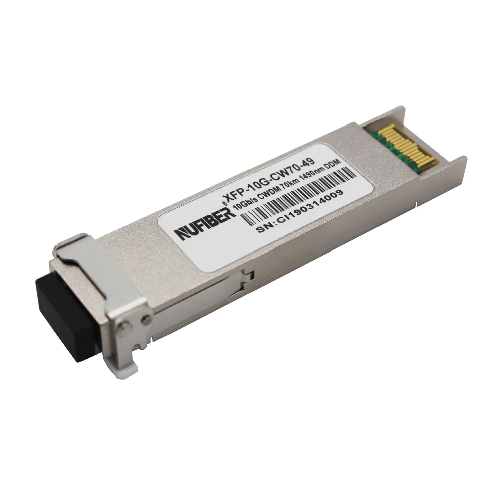 CWDM 10Gb/s XFP Transceiver Duplex LC 1470~1610nm  Single Mode 80km Fiber Optical Transceiver with CWDM