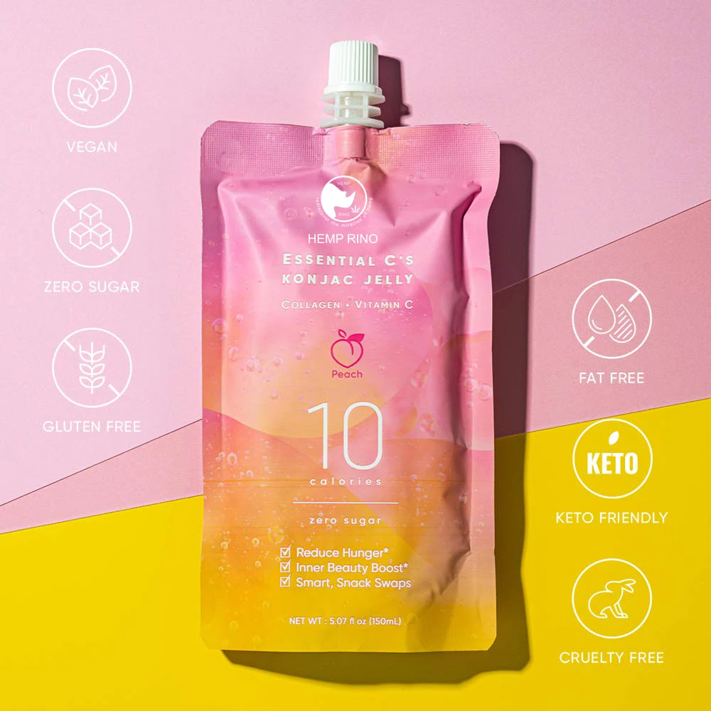 Фирменная марка Konjac желе коллаген отбеливающий напиток для кожи витамин C продукты красоты глютатиона оптовая продажа антиоксидантная добавка