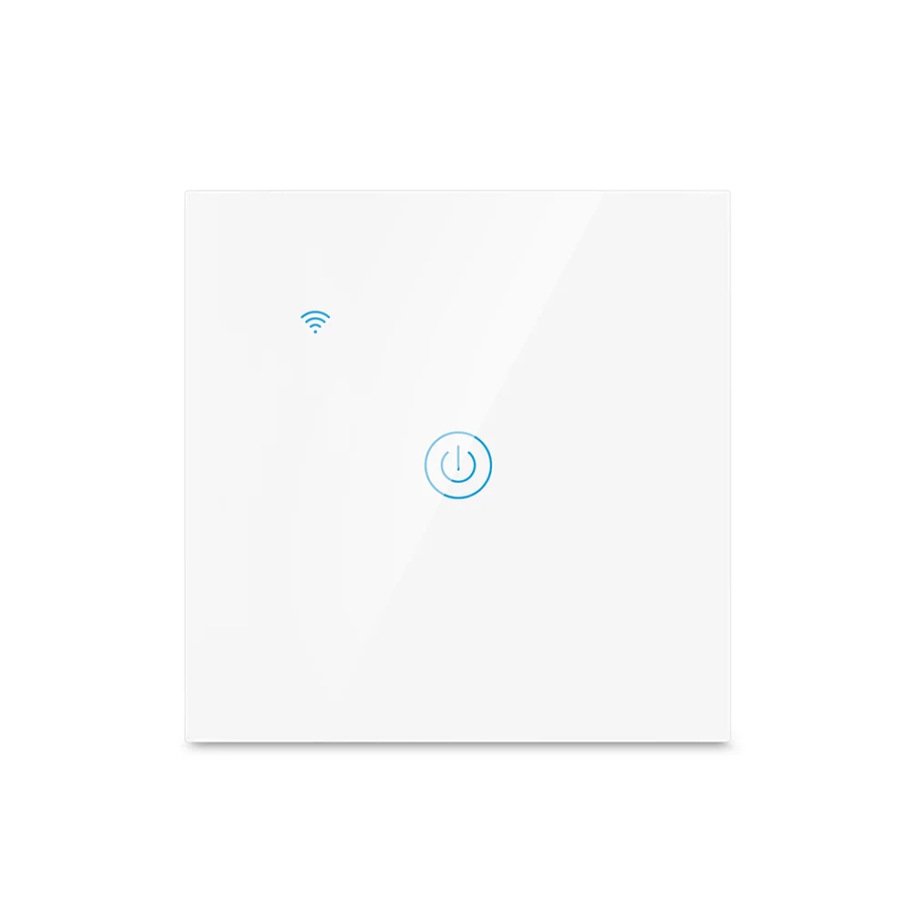 
Rhyme New Type EU Standard Wifi Voice Control Wall Switch Smartphone APP Control work With Alexa Google 