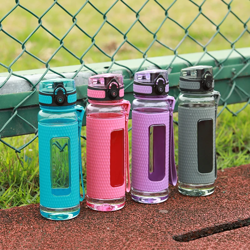 Wholesale 27oz 800ML bicycle water bottles Tritan bpa free fitness gym sport motivational kids water bottle with time marker