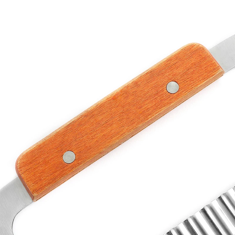 Stainless Steel Wavy Loaf Garnish Cake Dough Cutter Cutting Tool