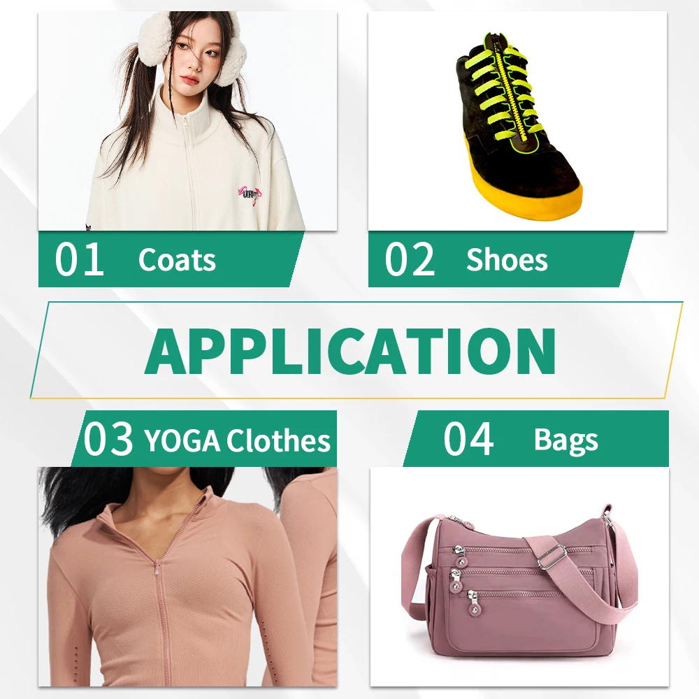 Custom Size Color Long Chain Plastic Zipper Rolls For Clothes Bag A Grade Pom Injection Resin Zippers Factory Wholesale Price