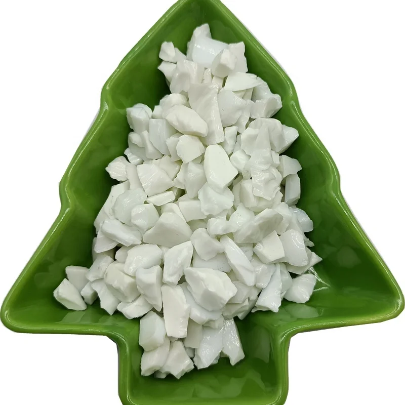 Aquarium decoration  colored crushed glass