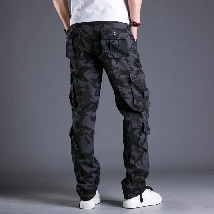 New Fashion Outdoor Sport Pants Camouflage Track Casual Trousers Mens Cargo Tactical Pants