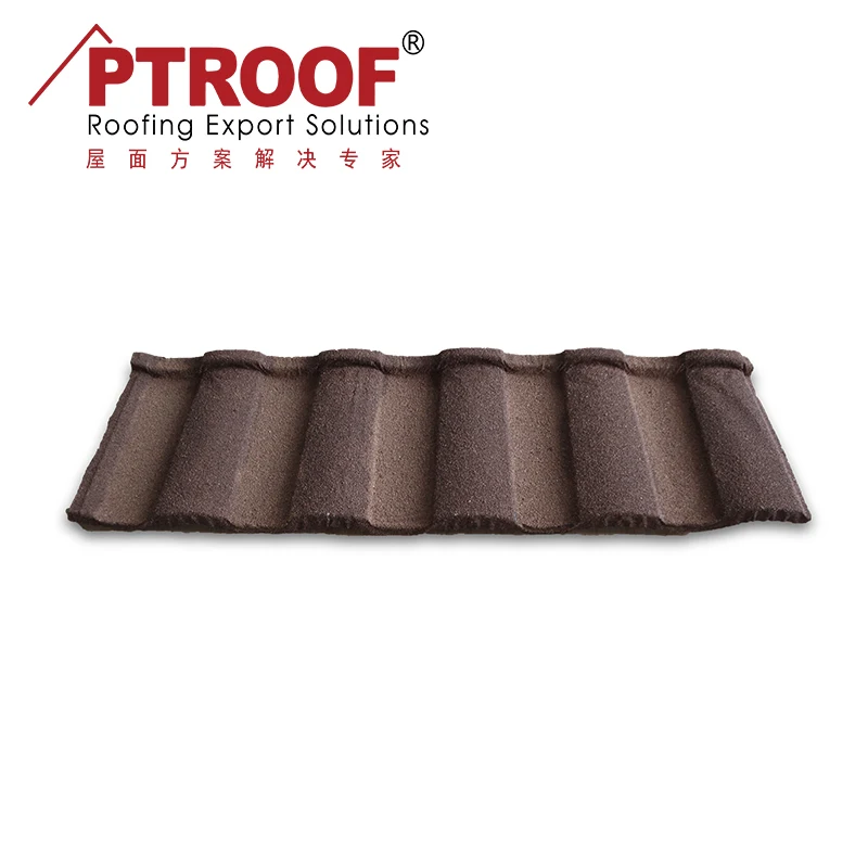 
Eco-Friendly stone coated metal roof tile colored steel roofing tile 