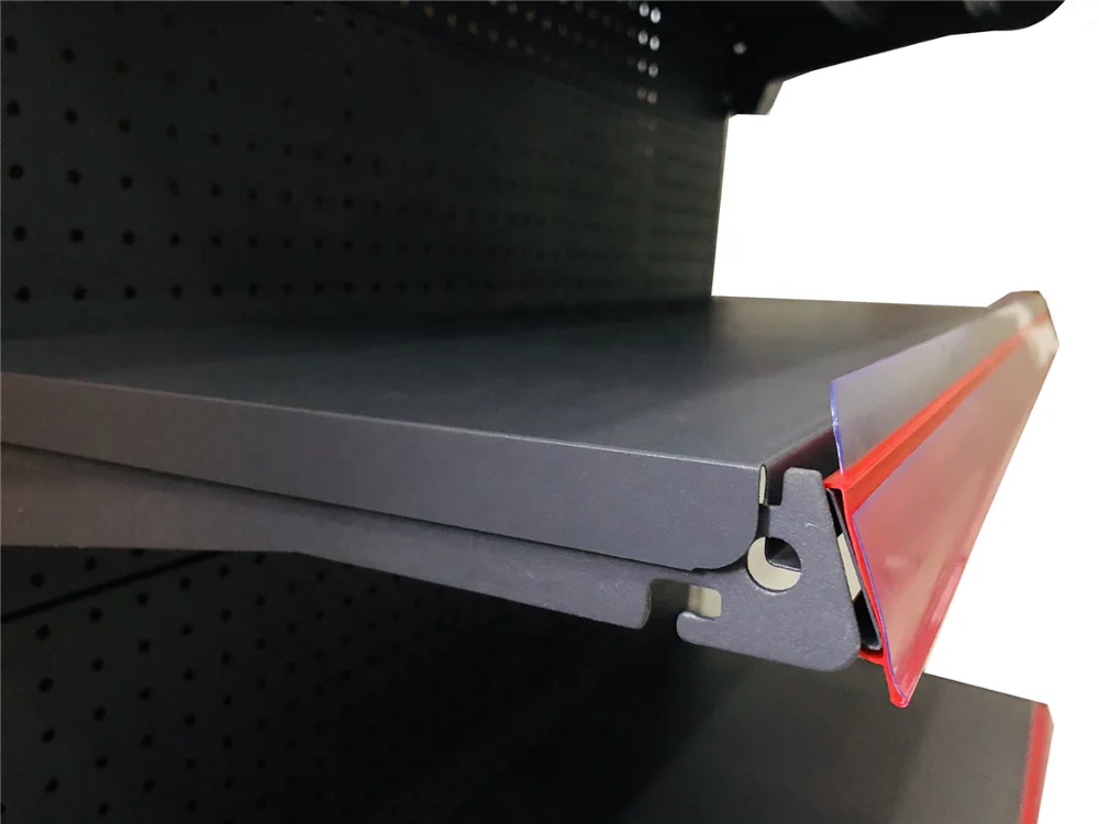 Price Label Holder for Supermarket Shelves Guichang Plastic China Supermarket or Shop Display PVC Acceptable 7-10 Days PTH-0.9A