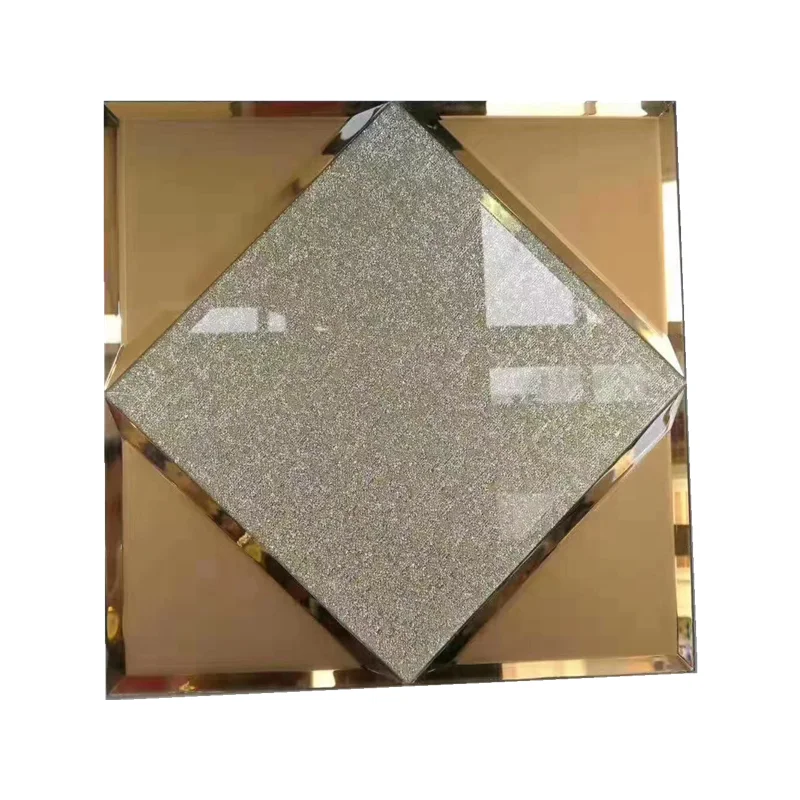 Glass Mosaic Tile 30cmx30cm  Mirror Glass Mosaic Tile for wall decoration 3d wall tiles mosaic