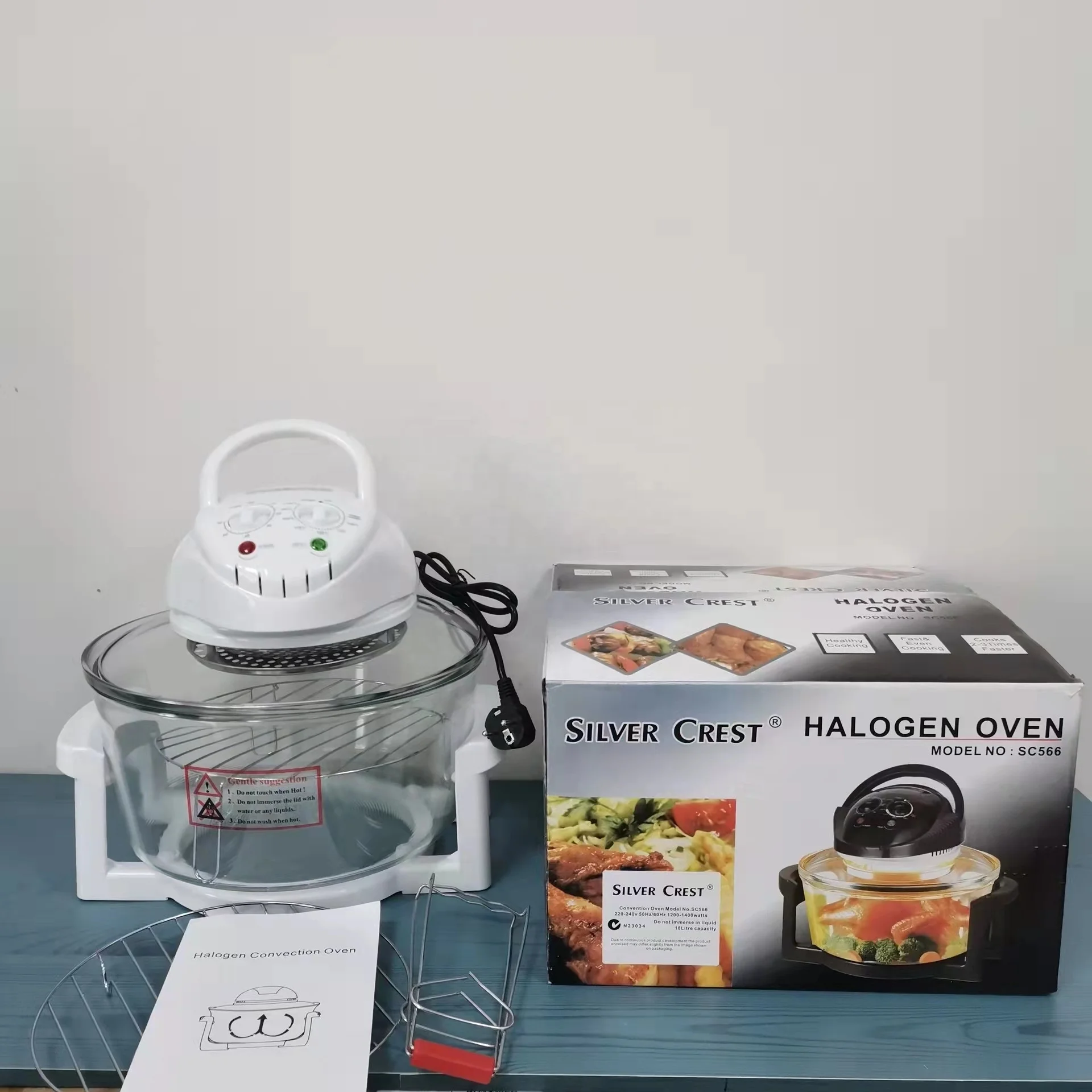 Factory wholesale ready goods stock SILVER CREST Halogen Oven 12L for home use SC-566