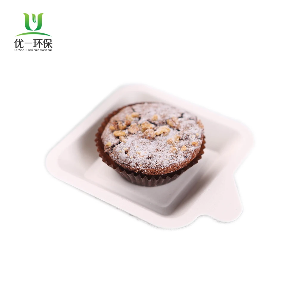 Biodegradable sugarcane packaging Turkey tray disposable Customizable Waterproof Eco Friendly Bagasse Raw meat tray
